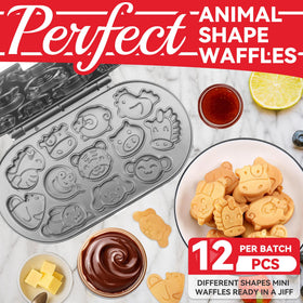 SugarWhisk waffle-maker-indicator-light shows when ready for consistent results