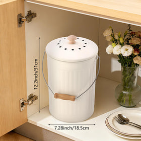 Sugoods rust-free material used in 1.7gal compost bin