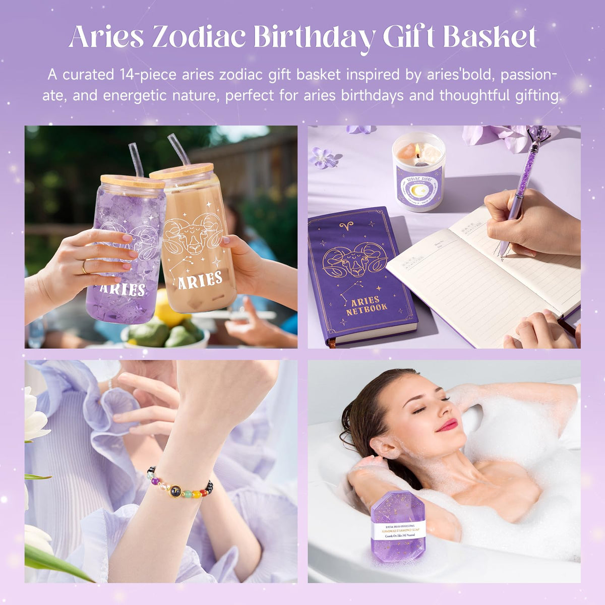 Suhctuptx Aries notebook provides a chic space for notes and plans.
