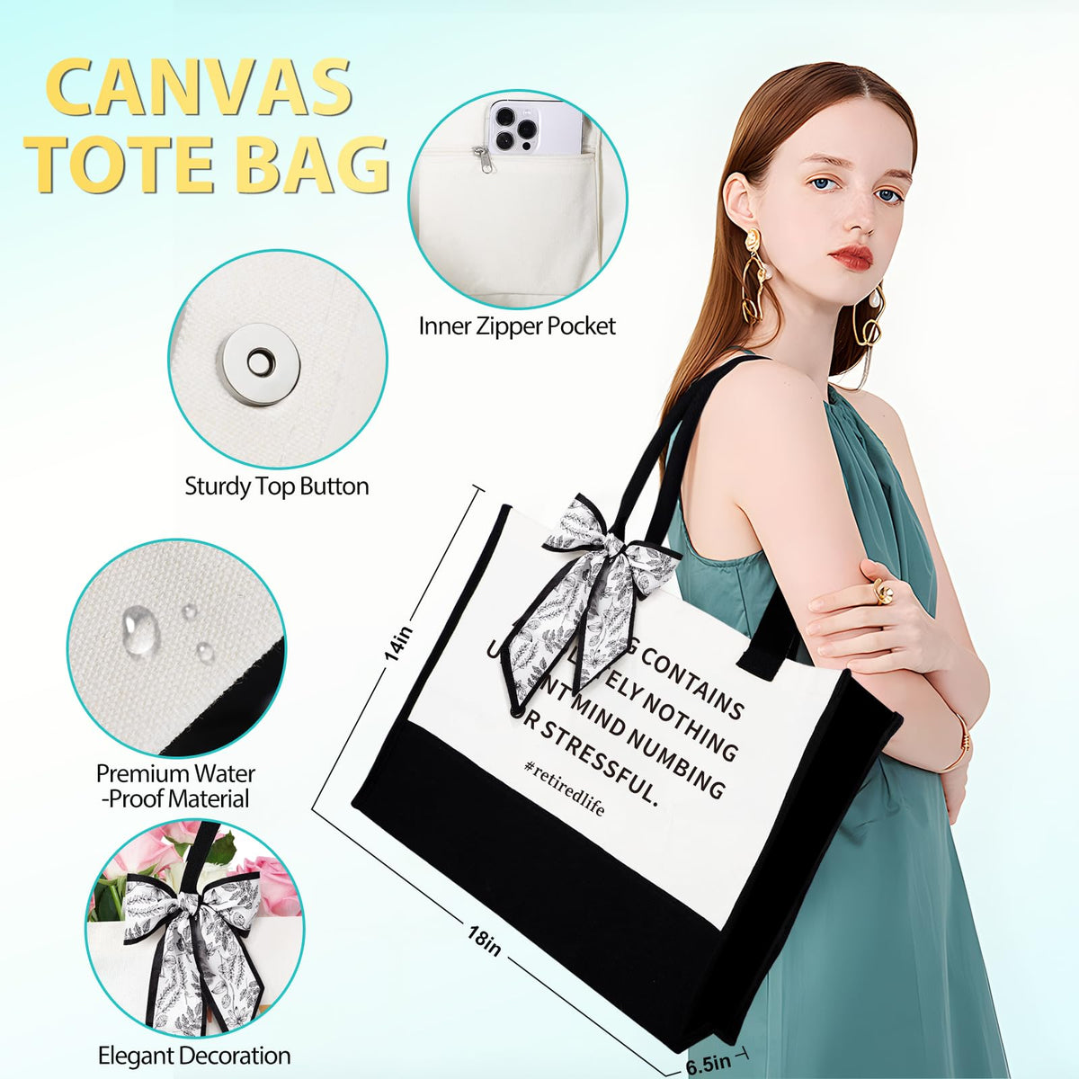 Suhctuptx cosmetic bag organizes essentials on the go.
