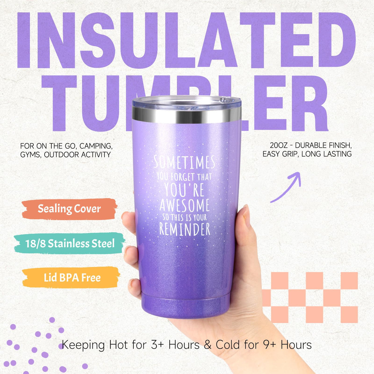 Suhctuptx lavender scented candle creates a calming mood