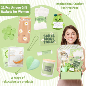 Suhctuptx gift box includes plush fuzzy socks for cozy comfort.