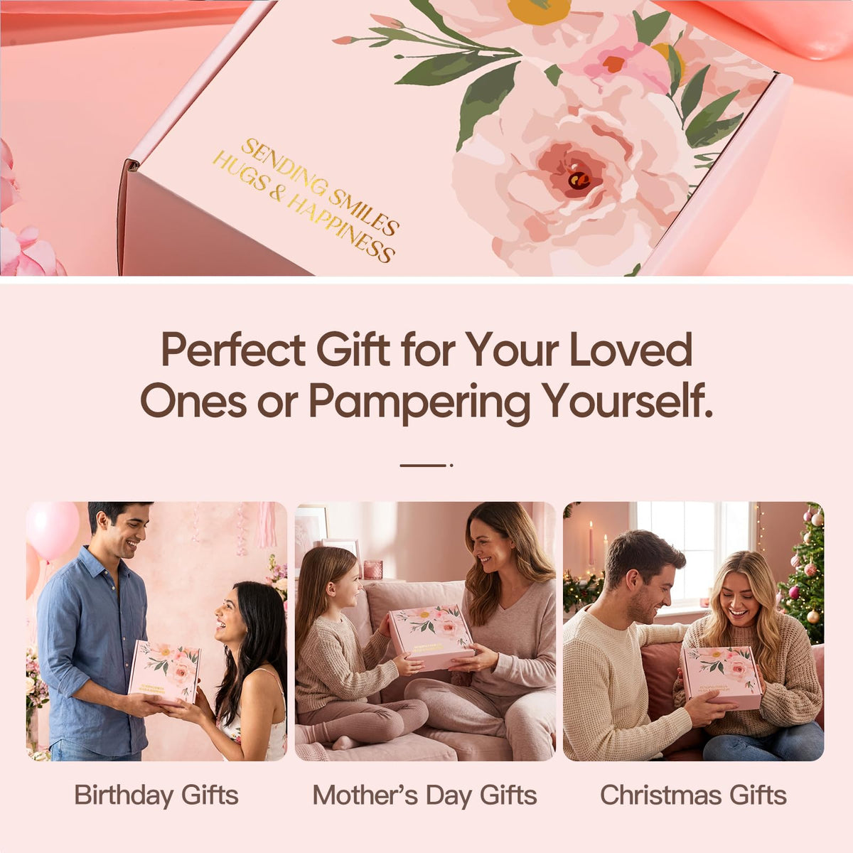Suhctuptx greeting card with exquisite gift box.
