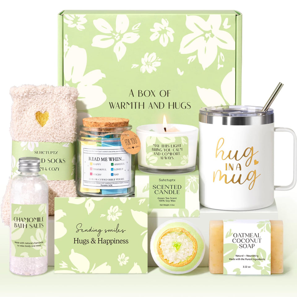 Suhctuptx Hug in a Mug tumbler keeps drinks warm for hours