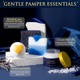 Suhctuptx Lavender Bath Salt soothes and softens skin.