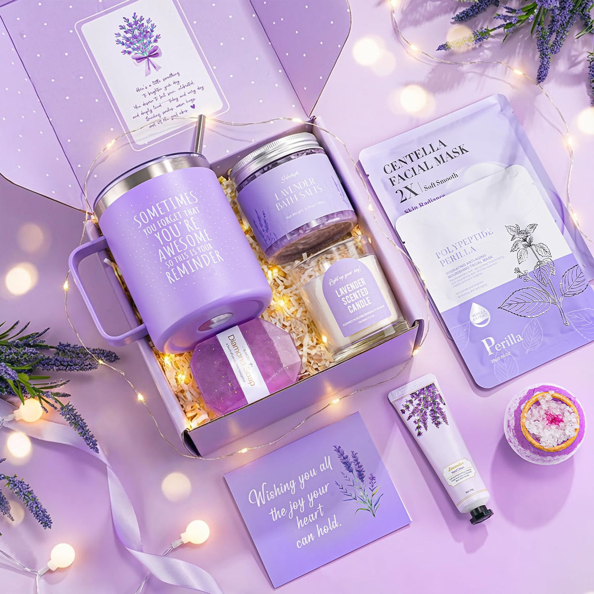 Suhctuptx lavender bath salts elevate a relaxing soak