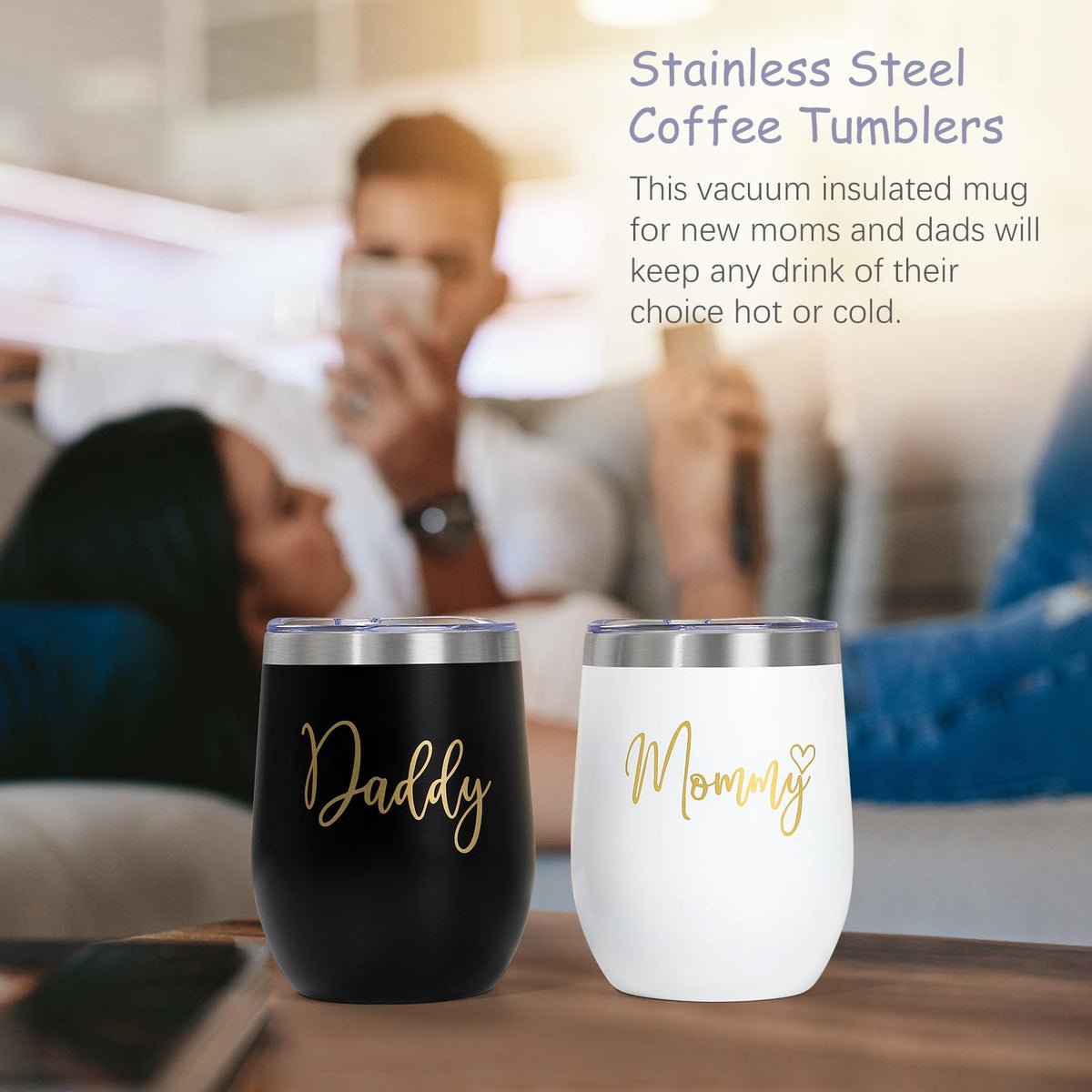Suhctuptx pregnancy gift tumbler grey ideal for daily hydration through milestones