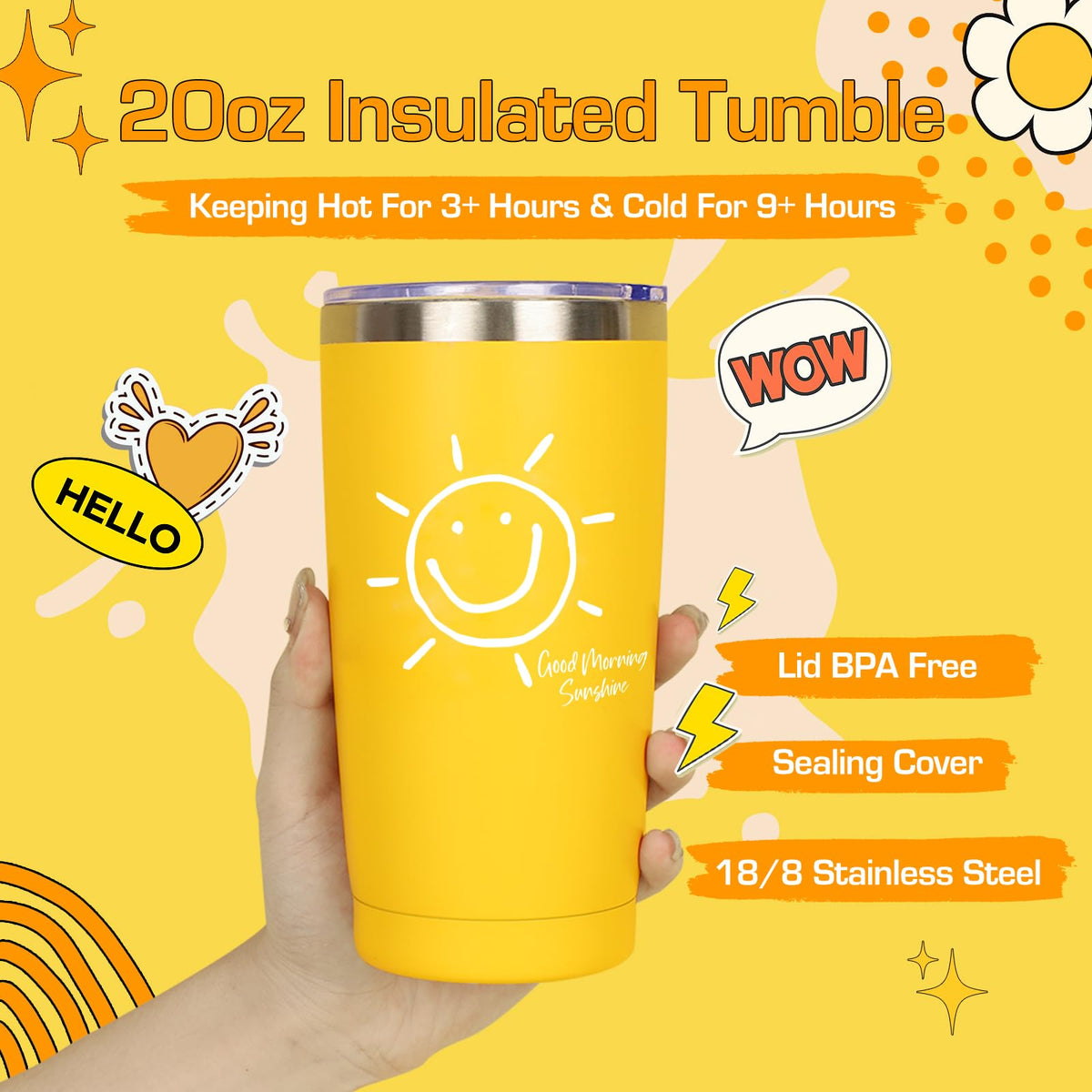 Suhctuptx sunshine stress ball relieves tension playfully