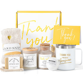 Suhctuptx 8pc spa gift box ready for gifting and unboxing