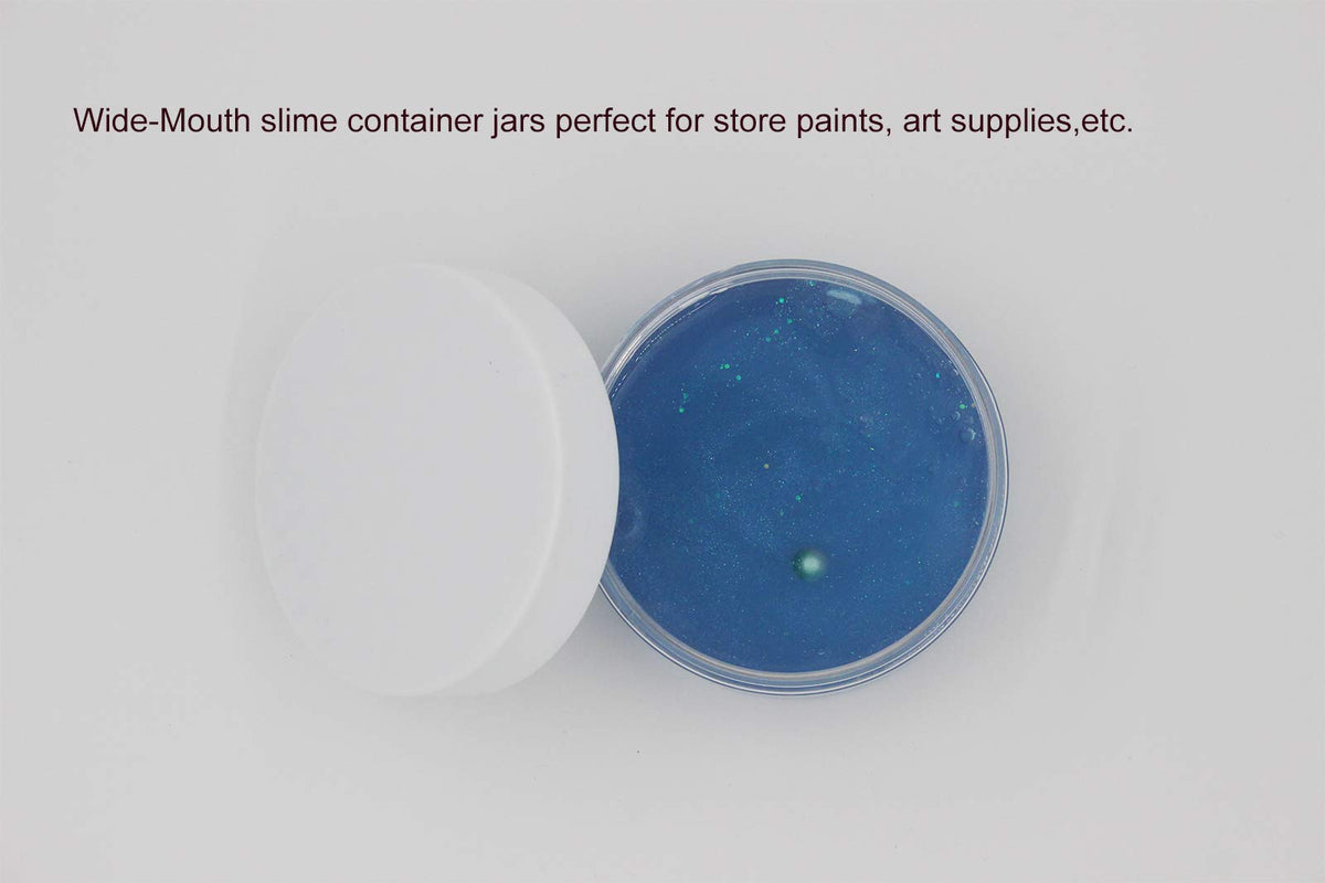 Suituts clear jars ideal for cosmetics like body butter and scrubs