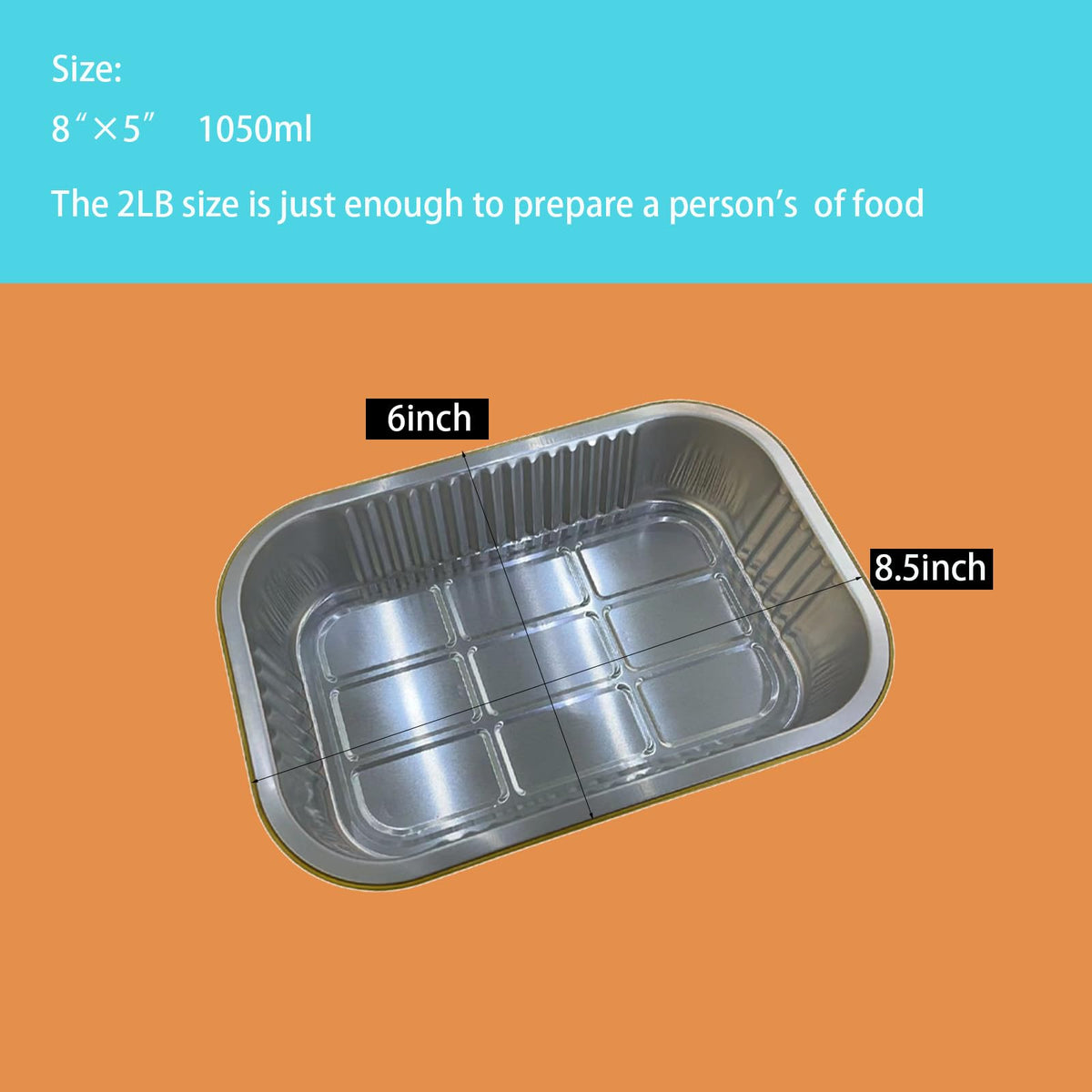 SuiXinCook foil pan for baking cakes and desserts.