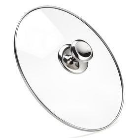 SUKABU oval glass lid 4qt compatible with Hamilton Beach 33443 enhances heat retention