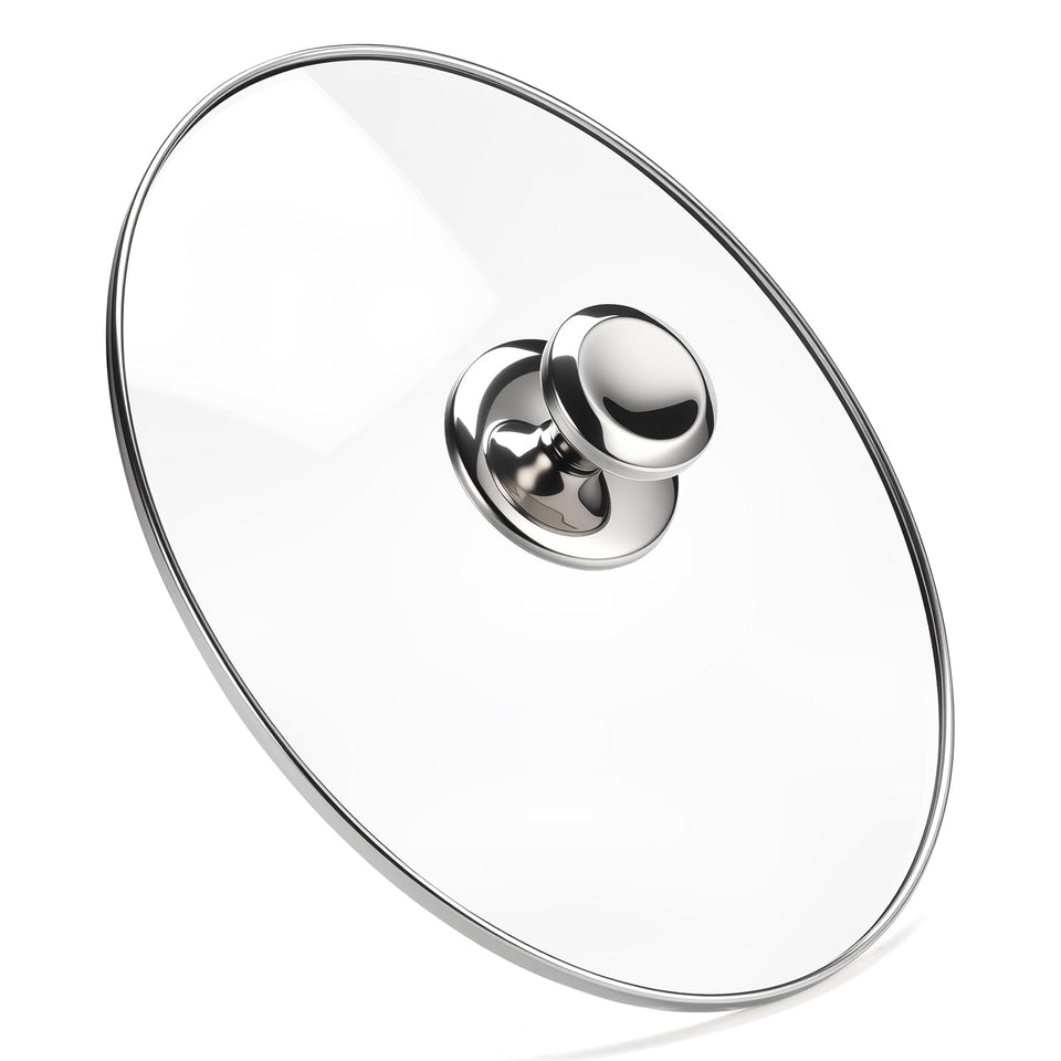 SUKABU oval glass lid 4qt compatible with Hamilton Beach 33443 enhances heat retention