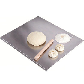 Sukinoonly SUS304 cutting-board post-use cleaning shows quick rinse-friendly maintenance.