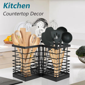 Suli compact countertop storage keeps utensils within reach
