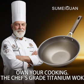 SUMEIGUAN star-texture design adds oil-saving benefits during cooking.