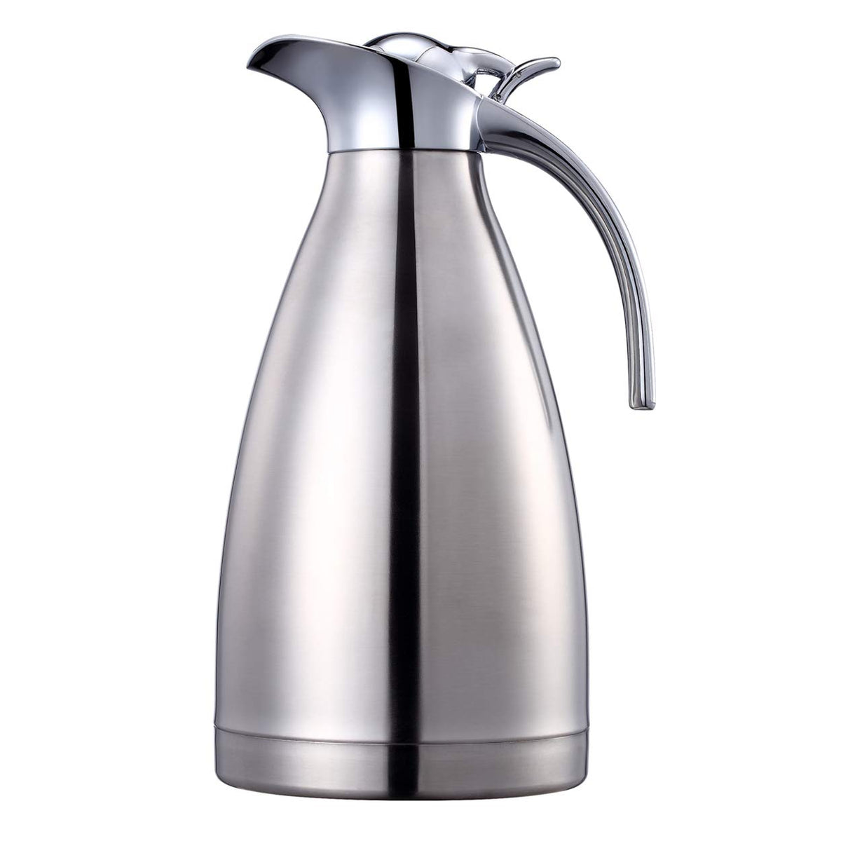 Sumerflos 68oz carafe body showcases durable stainless steel for everyday use