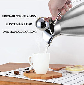 Sumerflos carafe used in kitchen, office, and entertaining settings