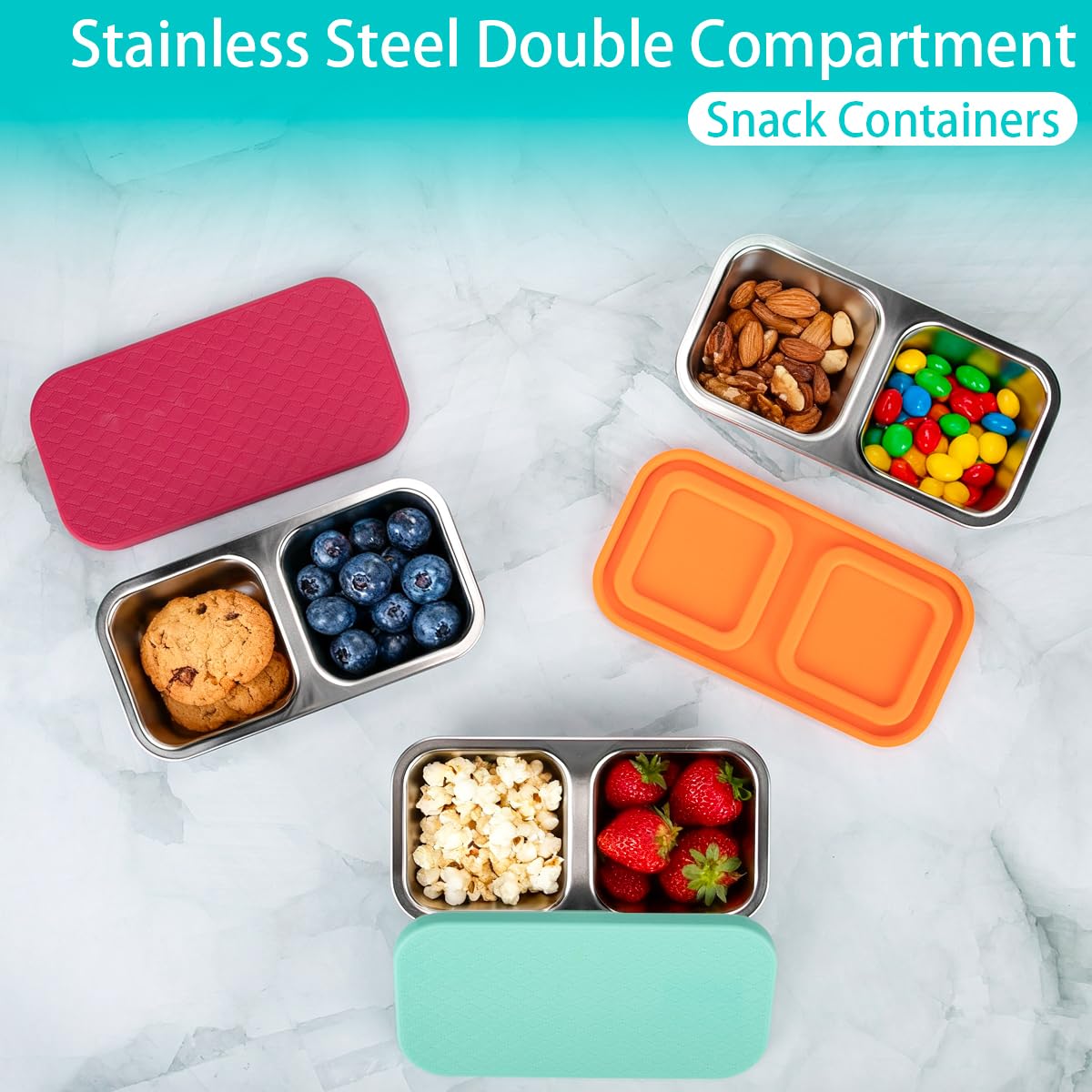 SUMERX dishwasher-safe design simplifies cleaning after meals and trips.