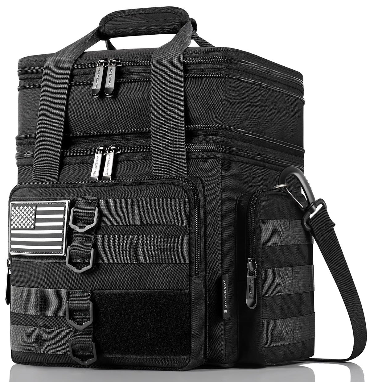 SumeStar Tactical Lunch Box front view highlights rugged build for daily work meals.