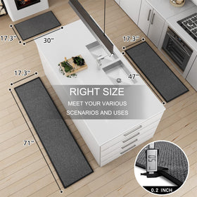 SUMLANS cushioned comfort mat for fatigue-free standing while cooking