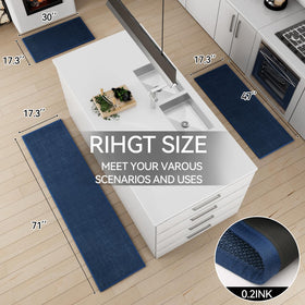 SUMLANS kitchen mat cushioned-top enhances comfort during long cooking sessions.