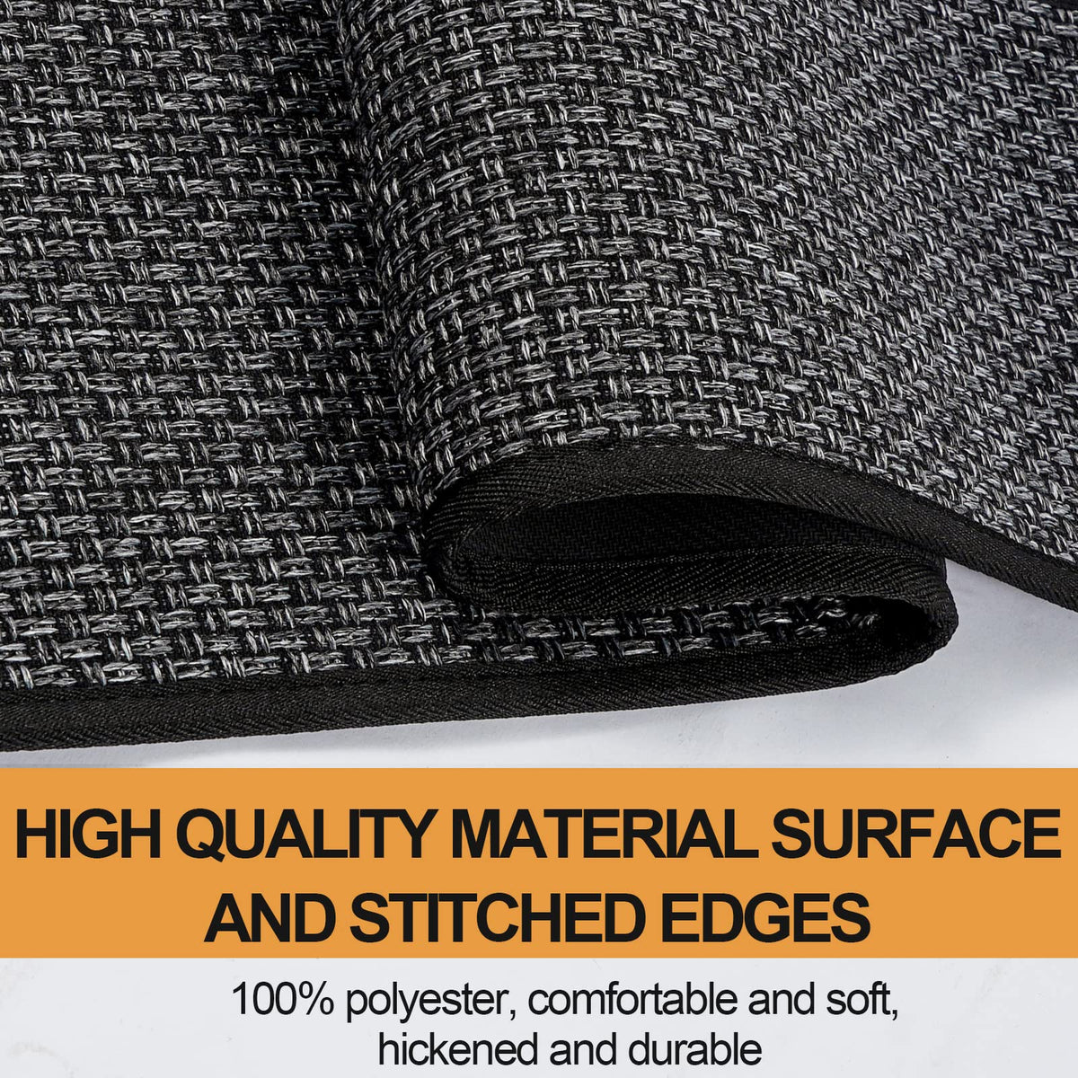 SUMLANS stain-resistant weave kitchen mat protects floors