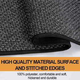 SUMLANS stain-resistant weave kitchen mat protects floors
