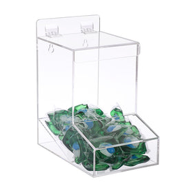 Sumnacon acrylic candy dispenser with clear view for quick access.