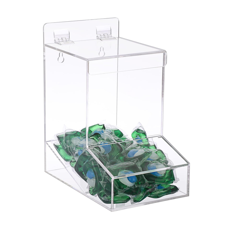 Sumnacon acrylic candy dispenser with clear view for quick access.