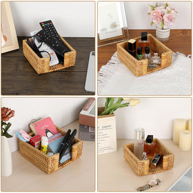 Compact Sumnacon napkin holder fits standard cocktail napkins on tables