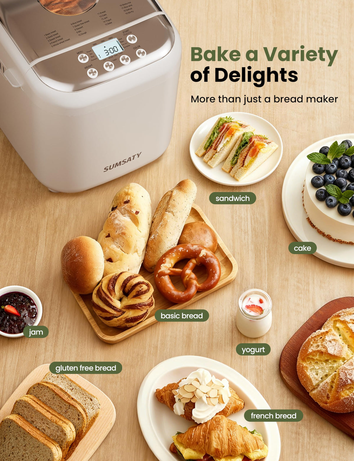 SUMSATY gluten-free program supports allergen-friendly loaves