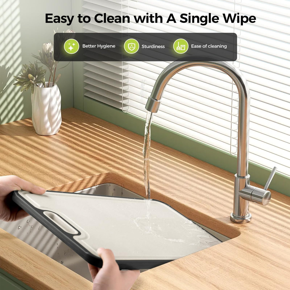 Sumzzz gift packaging makes this board a thoughtful kitchen gift.