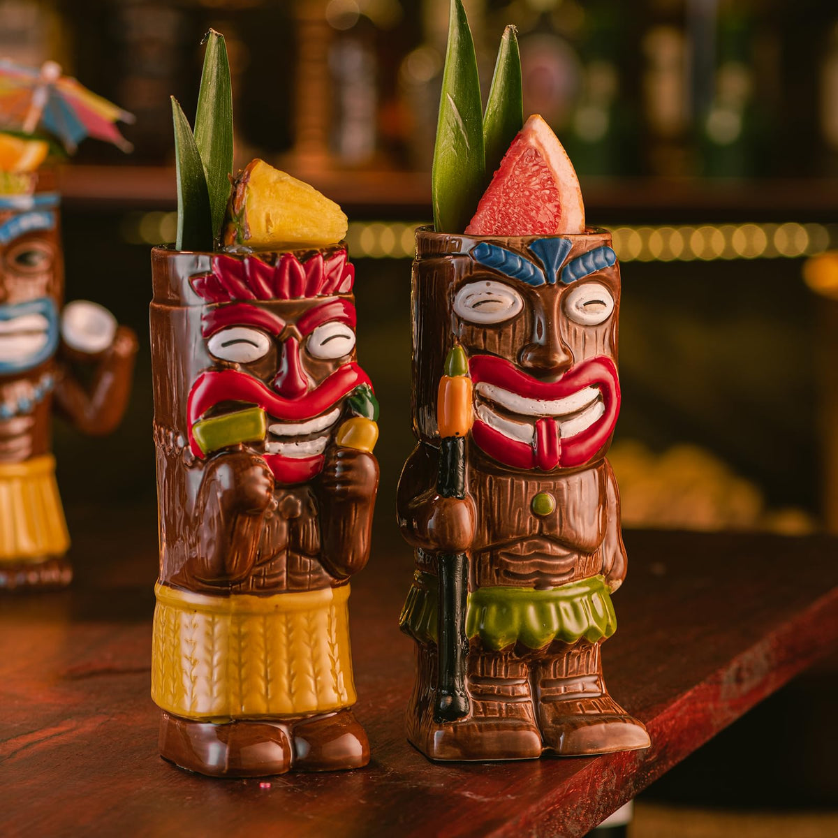 Sun Gkotta premium gift box – elegant packaging for tiki enthusiast gifts.