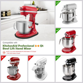 Sun3drucker bamboo mixer slider on-counter use protects surfaces during mixing.