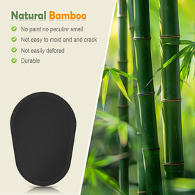 Sun3drucker bamboo mixer slider side glide supports easy counter moves.