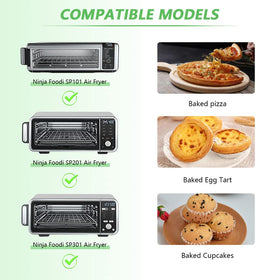 Sun3drucker mesh grill sheets provide non-stick cooking and easy cleanup