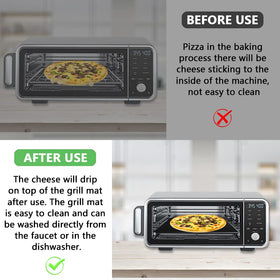 Sun3drucker non-stick mesh liner enables oil-free, healthier cooking