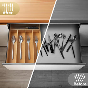 SUNBREATH durable bamboo material resists water and knife marks.
