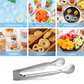 Sunenlyst mini tongs pick up marshmallows smoothly at dessert tables
