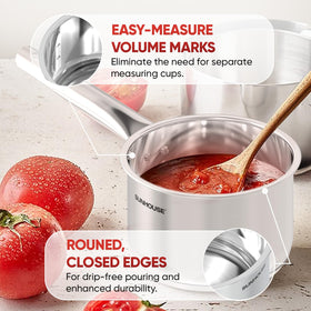 Sunhouse advanced impact bonding induction base delivers even heat