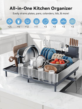 SUNLY non-slip feet protect countertops during use.