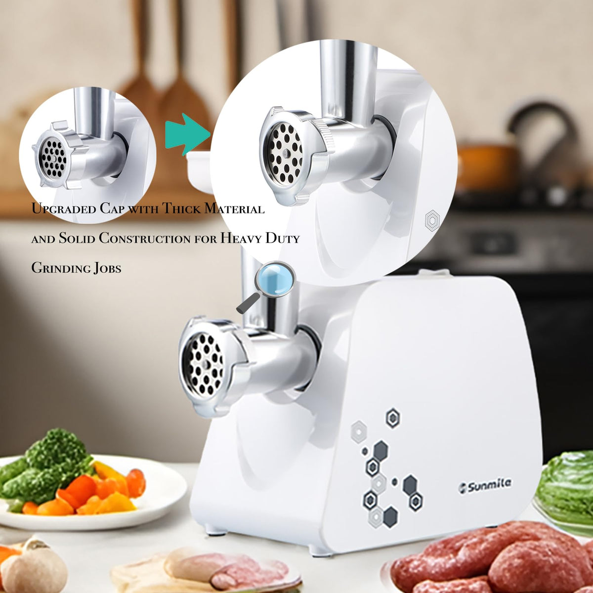 Sunmile control panel with simple ON/OFF and safety features