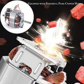 Sunmile meat grinder head designed for precise grinding