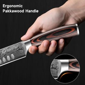 Ergonomic design of Sunnecko knives reduces fatigue during long carving sessions.