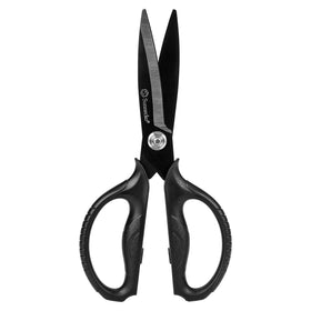 Sunnecko kitchen scissors with titanium-coated blades for durable, precise cuts.