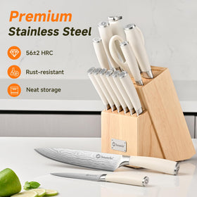 Sunnecko 6-inch boning knife for controlled trimming and deboning.