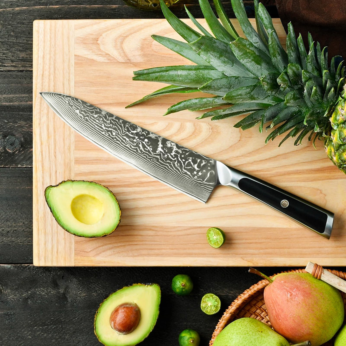 Sunnecko outdoor-ready meat knife suitable for backyard BBQs and campsite prep