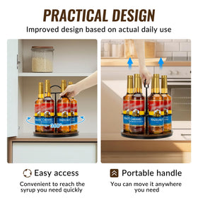 SUNNEKO portable handle enables easy transport for gatherings and picnics.