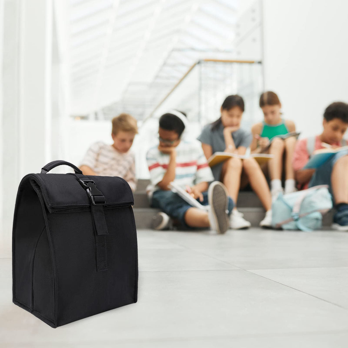 SUNNY BIRD insulated lunch bag foldable design fits in backpacks